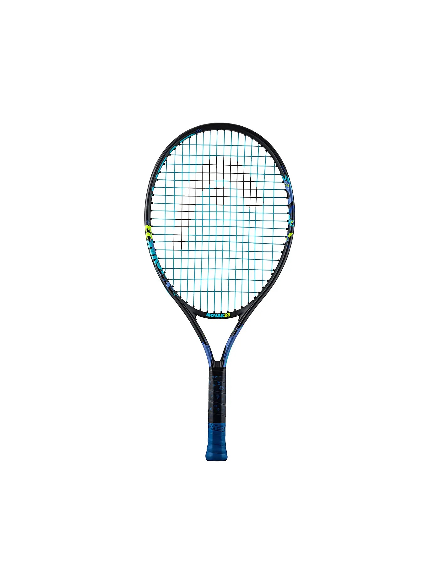 HEAD | Kinder Tennisschläger Novak 23 | schwarz
