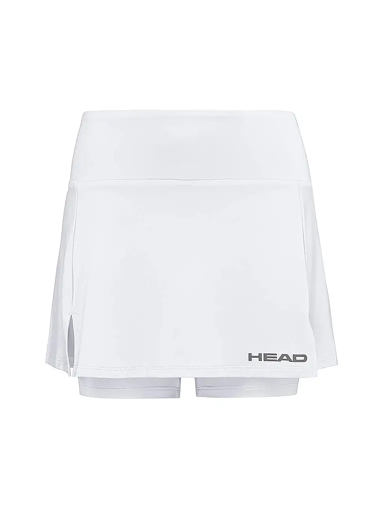 HEAD | Mädchen Tennisrock Club Basic | weiss