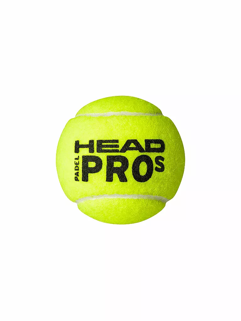 HEAD | Padel-Tennisbälle Padel Pro S 3er | gelb