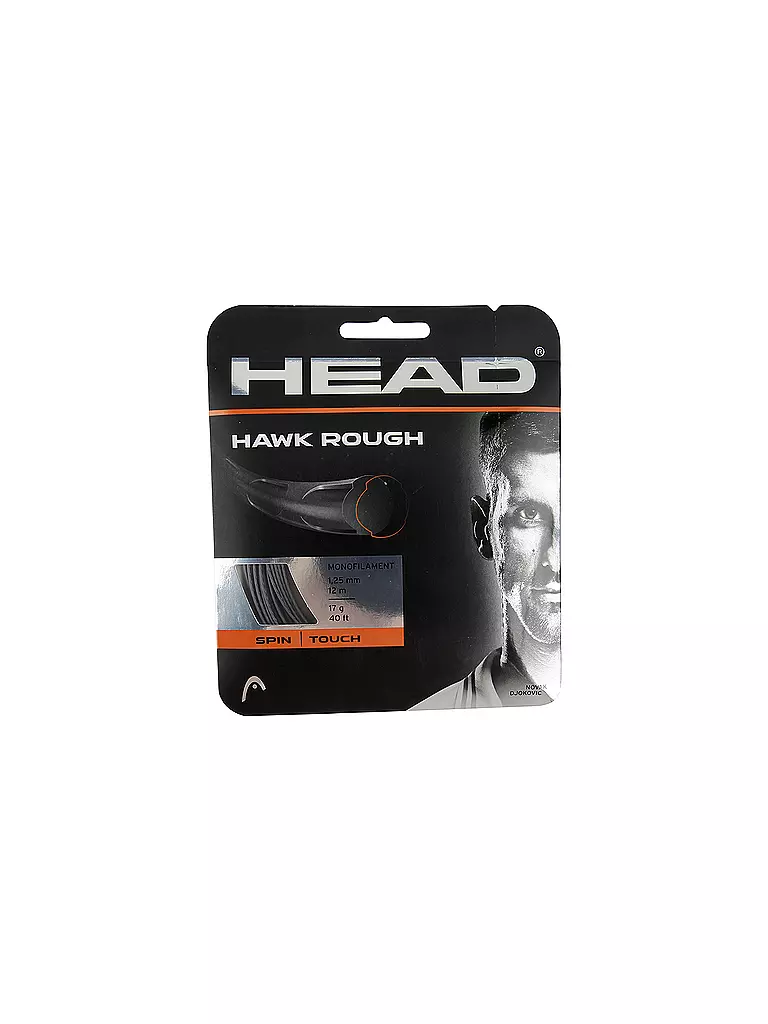 HEAD | Tennissaite Hawk Rough 12m | grau