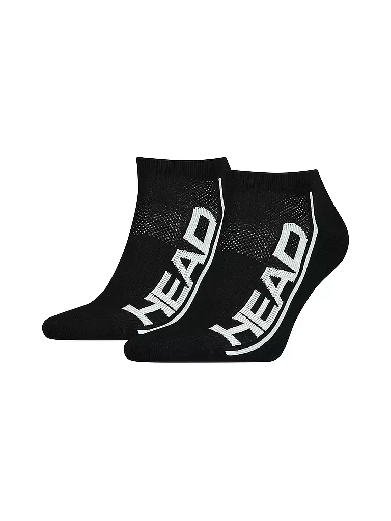 HEAD | Tennissocken Performance Sneaker 2er Pack | schwarz