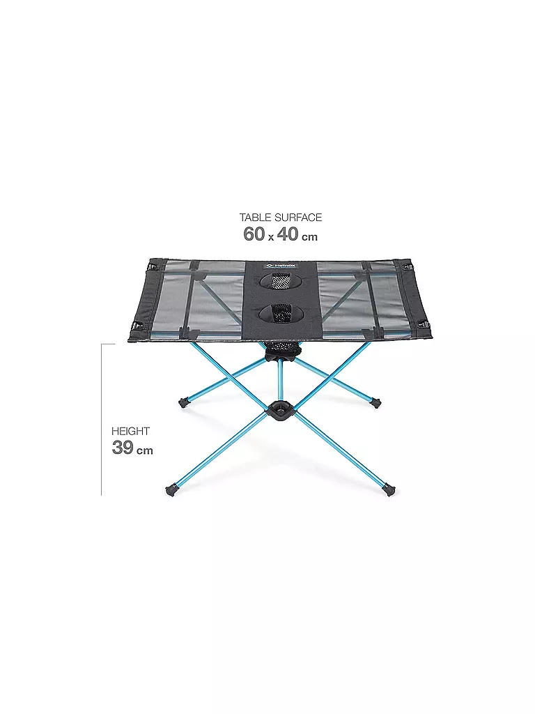 HELINOX | Campingtisch Table One | schwarz