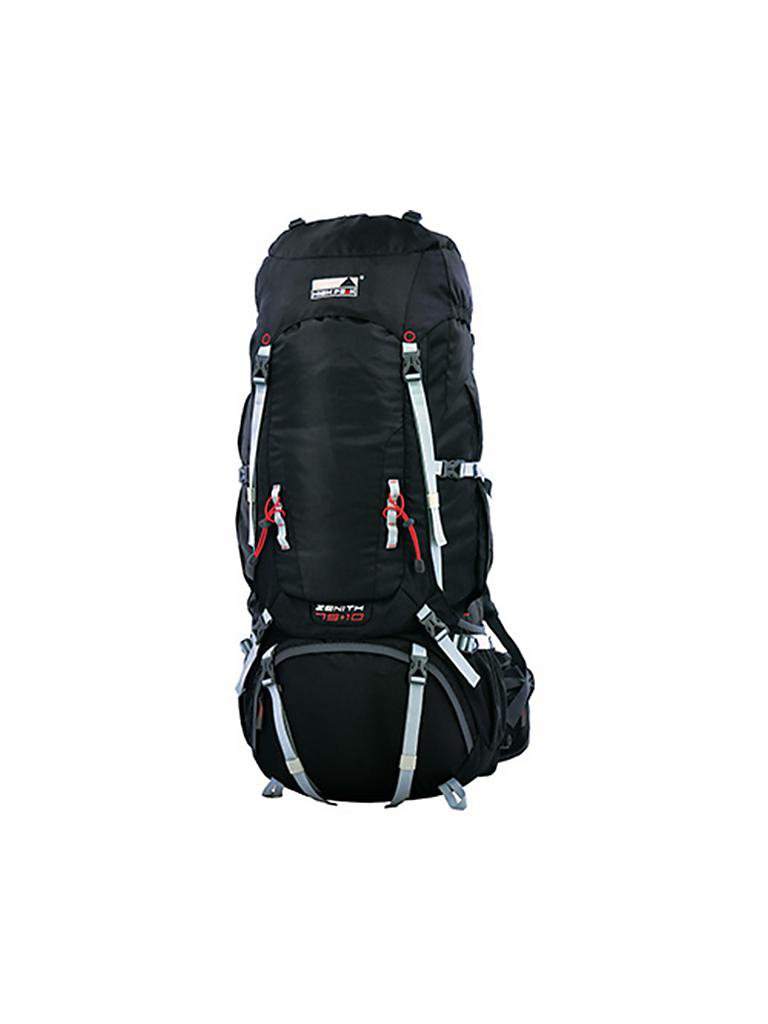 HIGH PEAK | Trekkingrucksack Zenith 75+10 | schwarz