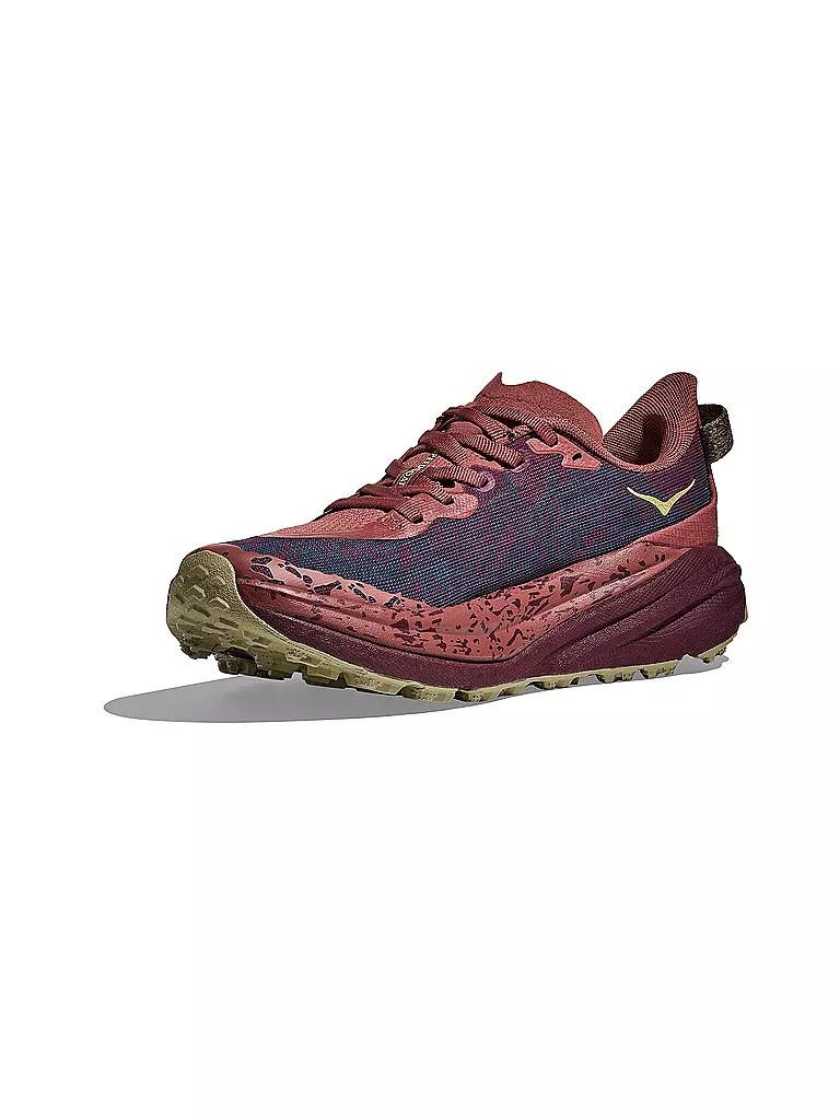 HOKA | Damen Traillaufschuhe Speedgoat 6 | dunkelrot