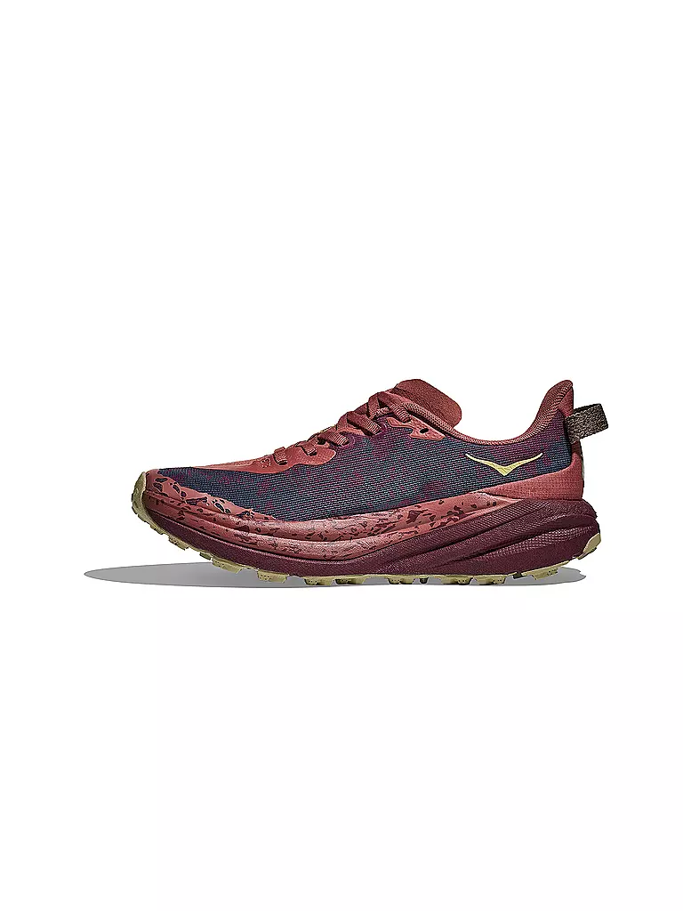 HOKA | Damen Traillaufschuhe Speedgoat 6 | dunkelrot