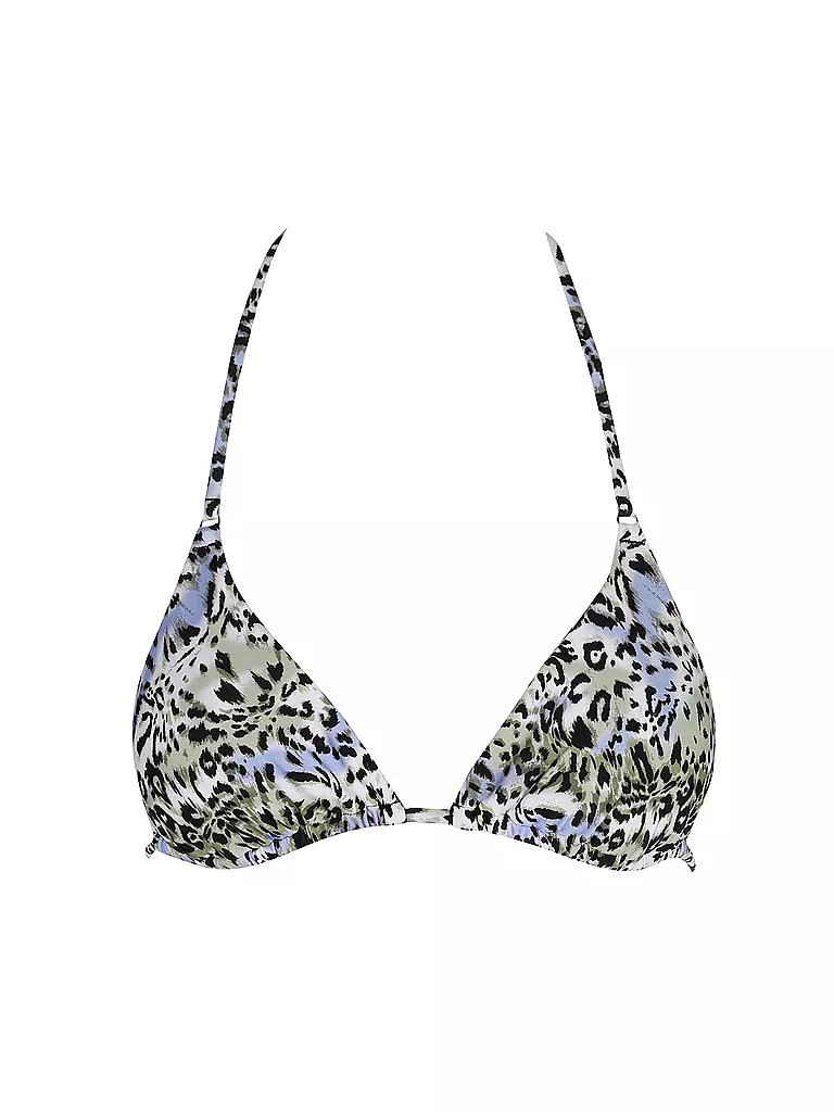 HOT STUFF |  Damen Bikinioberteil Triangel Print | bunt