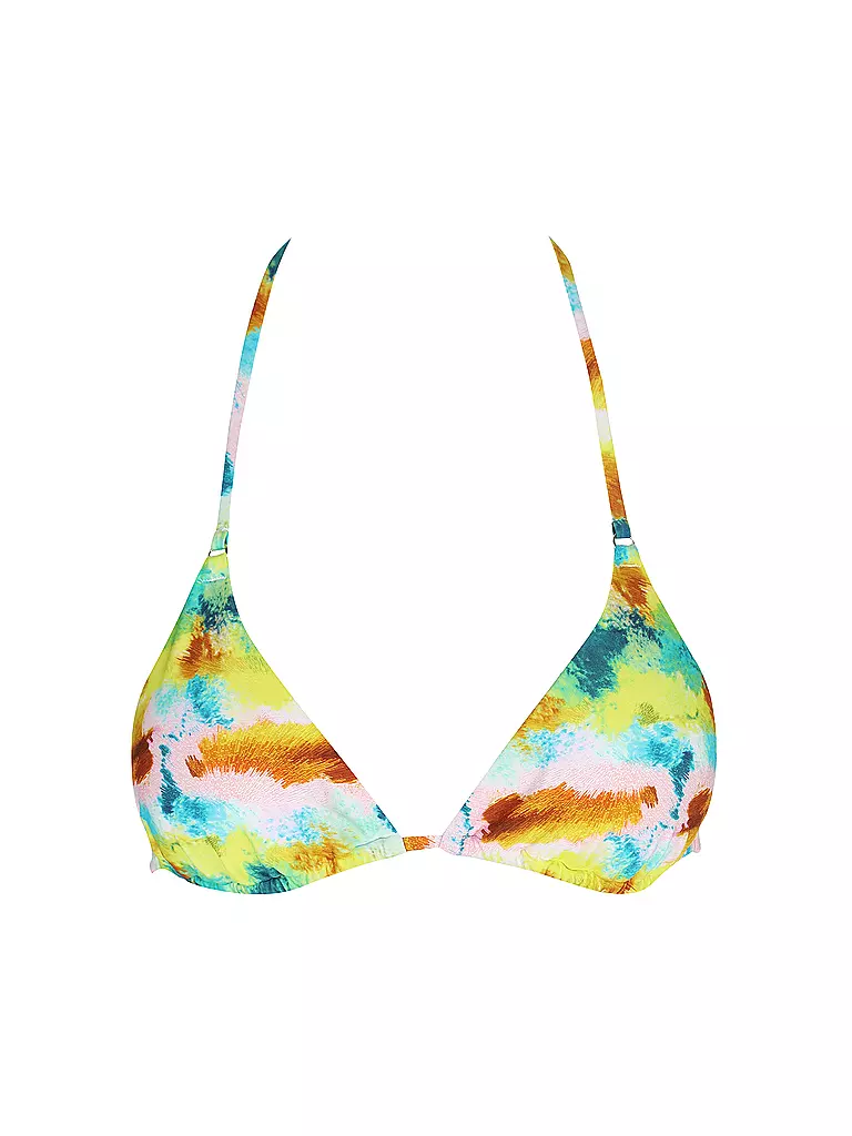 HOT STUFF |  Damen Bikinioberteil Triangel Print | bunt