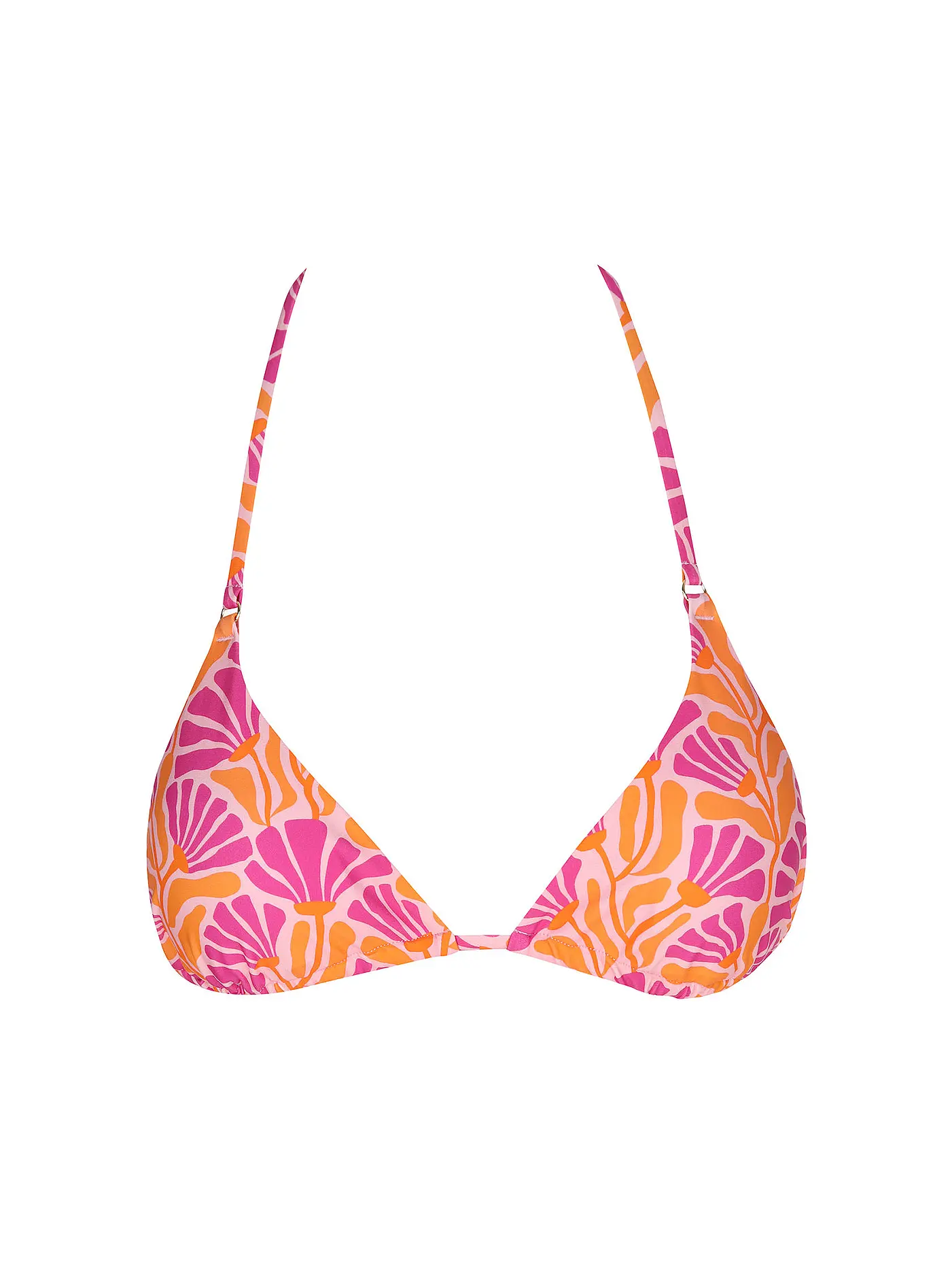 HOT STUFF |  Damen Bikinioberteil Triangel Solid  | pink