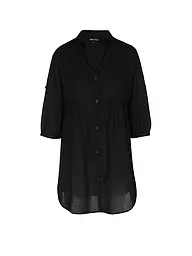 HOT STUFF |  Damen Blusenkleid Marseille  | schwarz