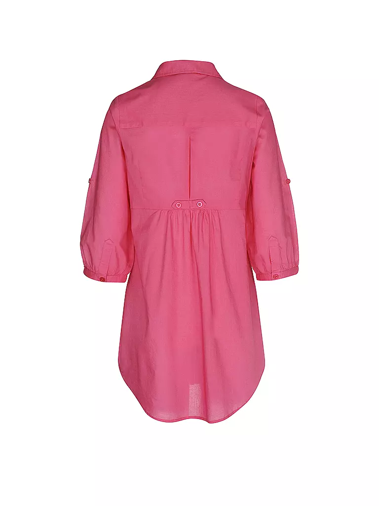 HOT STUFF |  Damen Blusenkleid Marseille  | pink