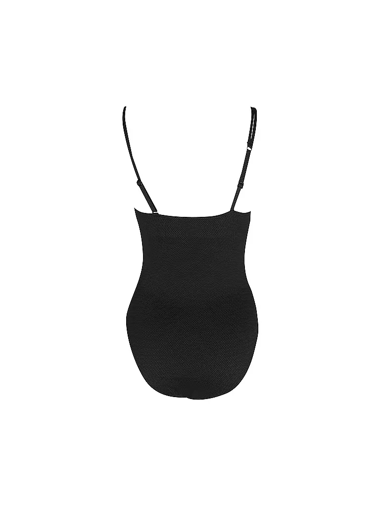 HOT STUFF | Damen Badeanzug One Shoulder | schwarz