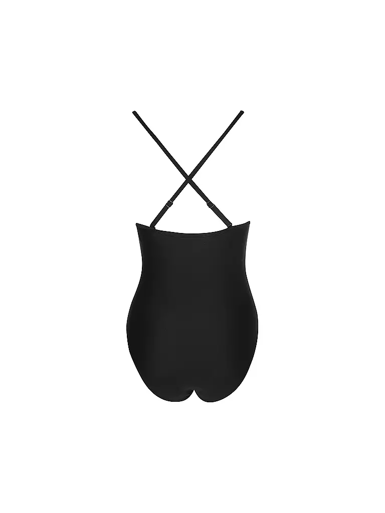 HOT STUFF | Damen Badeanzug Wraped | schwarz