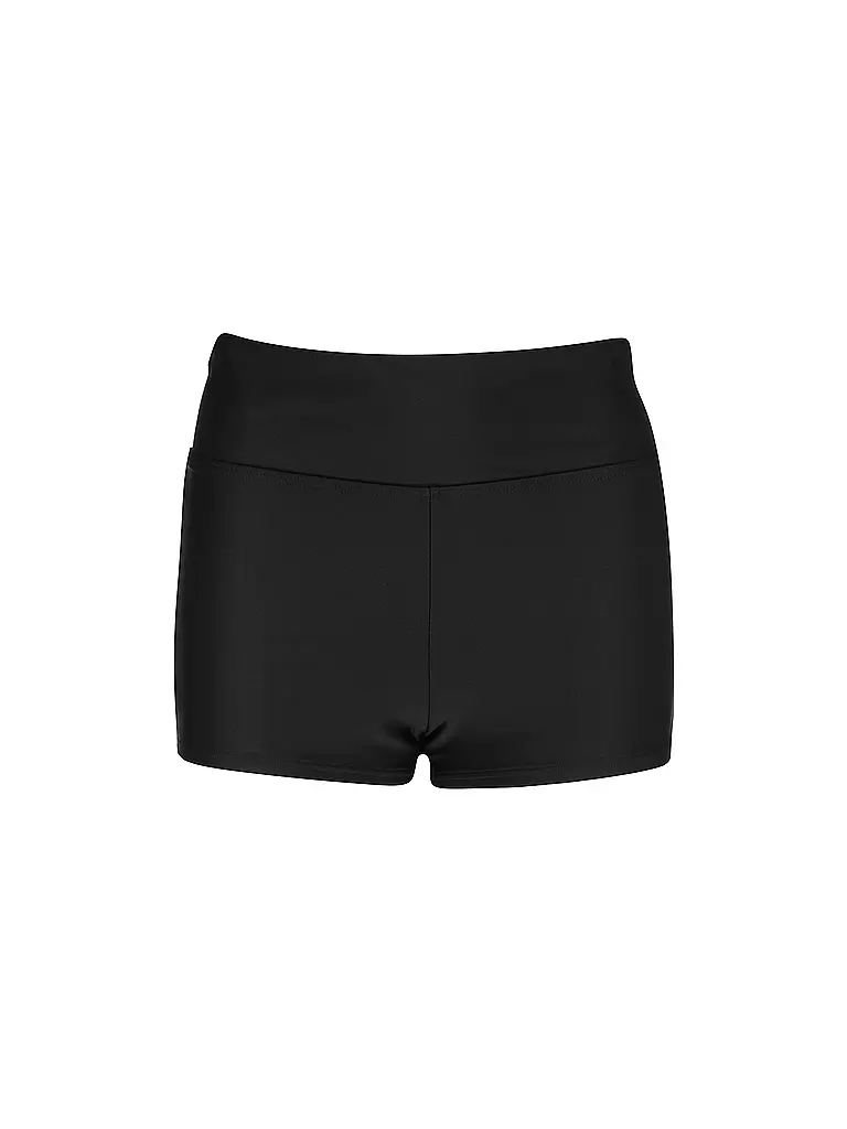 HOT STUFF | Damen Bikinihose Hot Pant Solids | schwarz