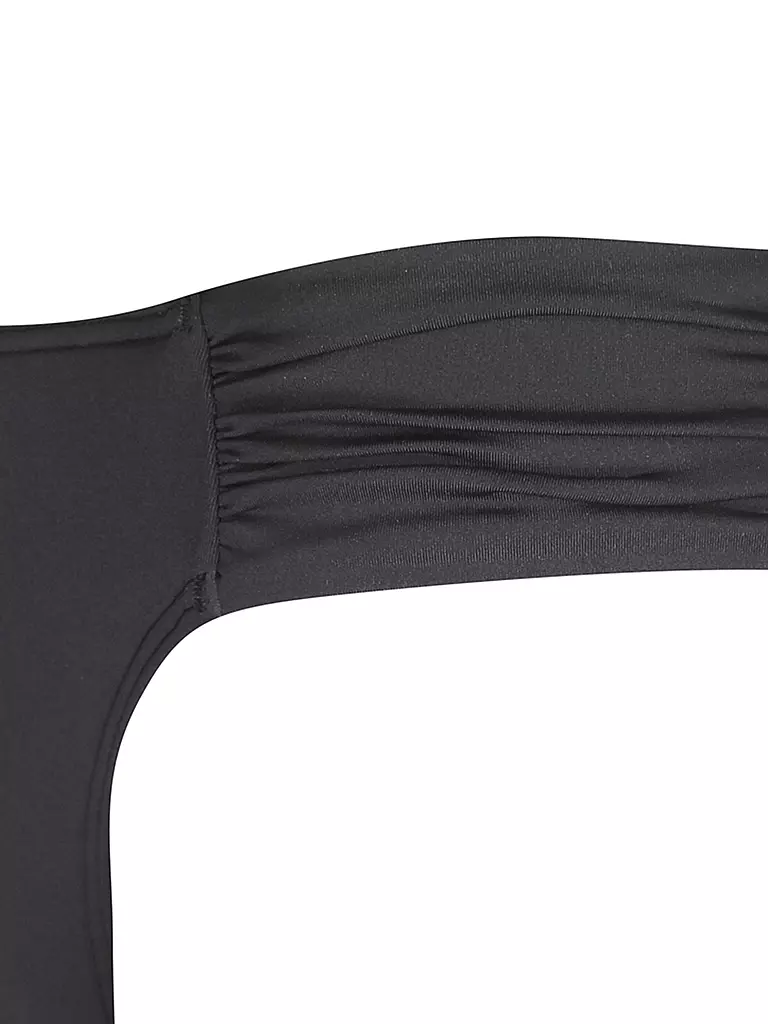 HOT STUFF | Damen Bikinihose Raffung  | schwarz