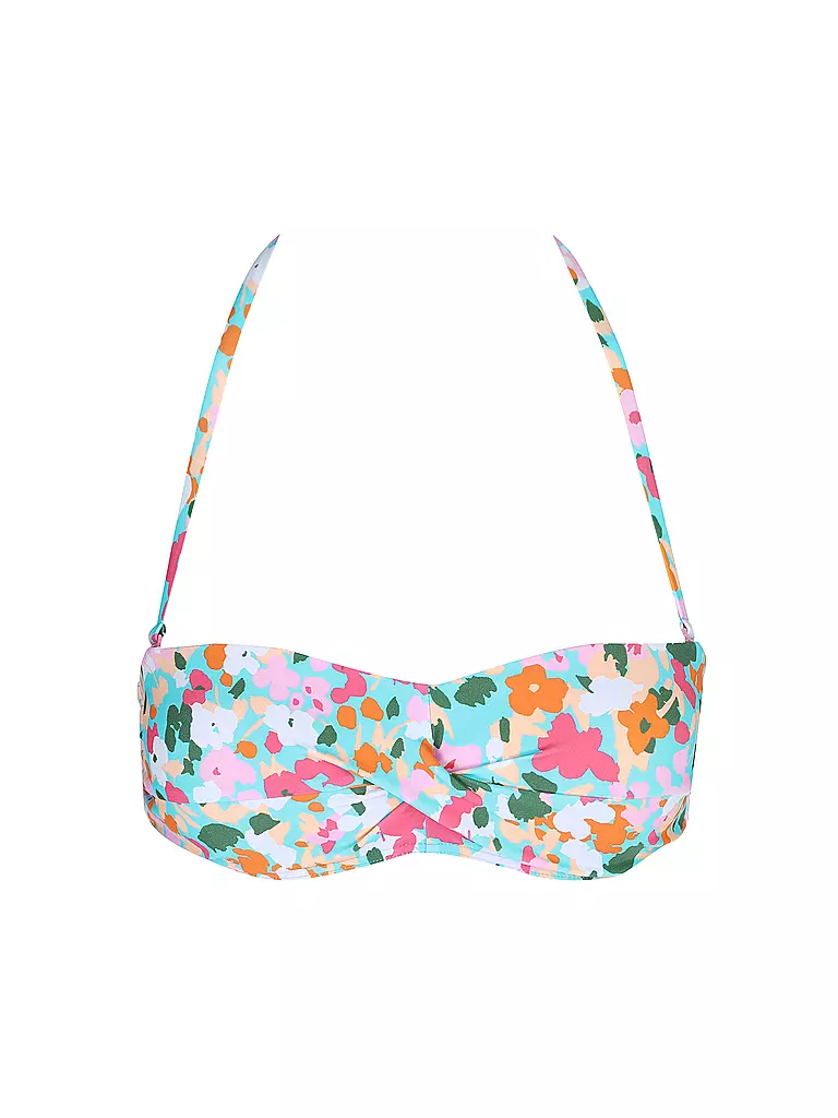 HOT STUFF | Damen Bikinioberteil Bandeau Print | bunt