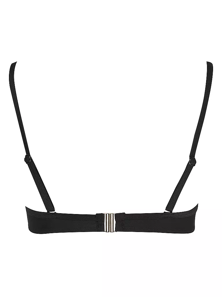 HOT STUFF | Damen Bikinioberteil Push up Solids | schwarz