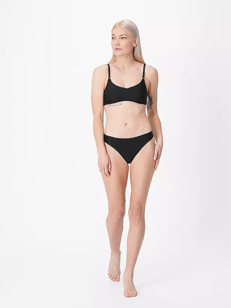 HOT STUFF | Damen Bikinioberteil Sporty | schwarz