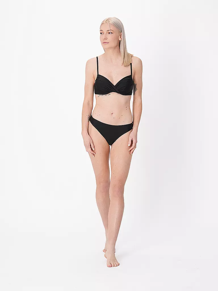 HOT STUFF | Damen Bikinioberteil Twisted | schwarz