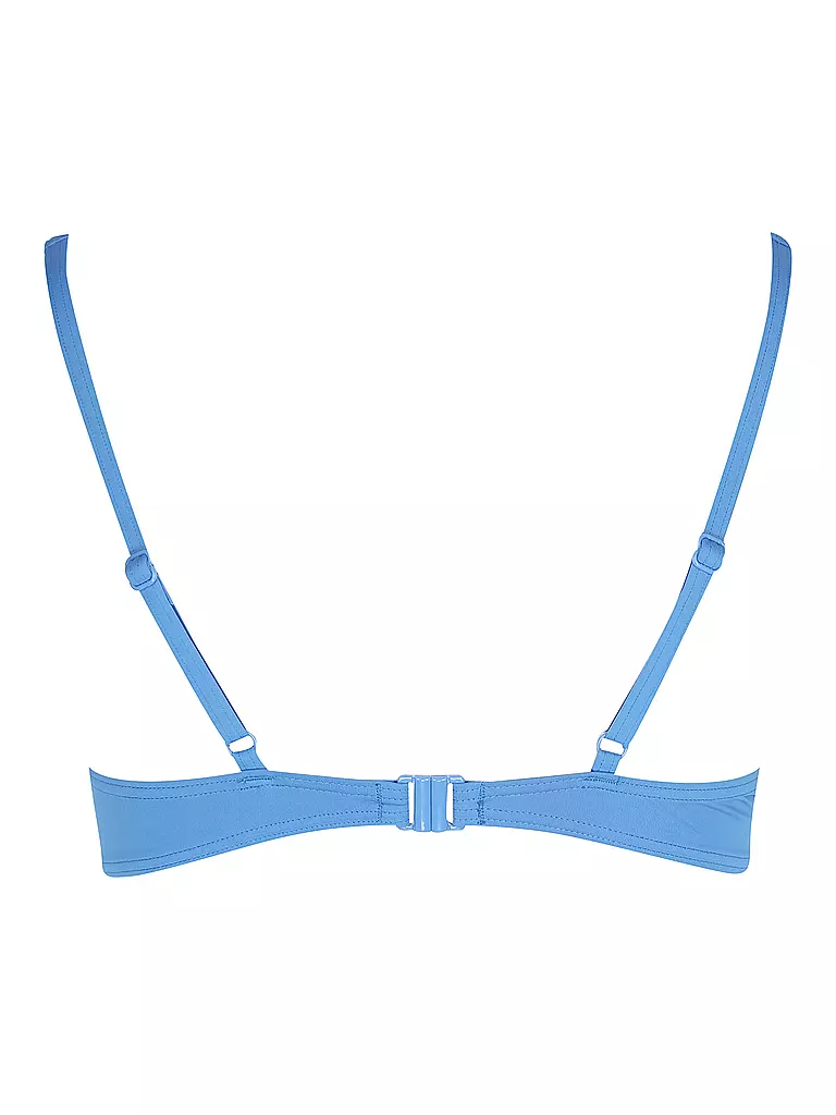 HOT STUFF | Damen Bikinioberteil Underwire Solid | blau