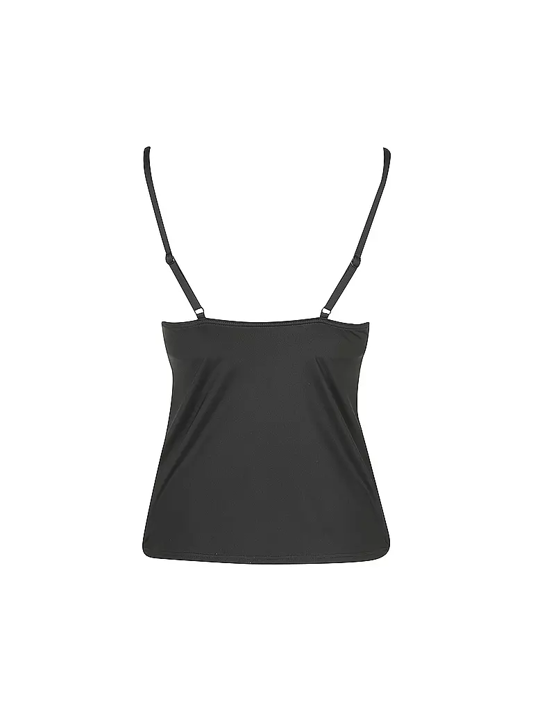 HOT STUFF | Damen Tankinioberteil Solid | schwarz