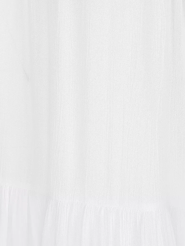 HOT STUFF | Damen Tunika V-Neck | weiß