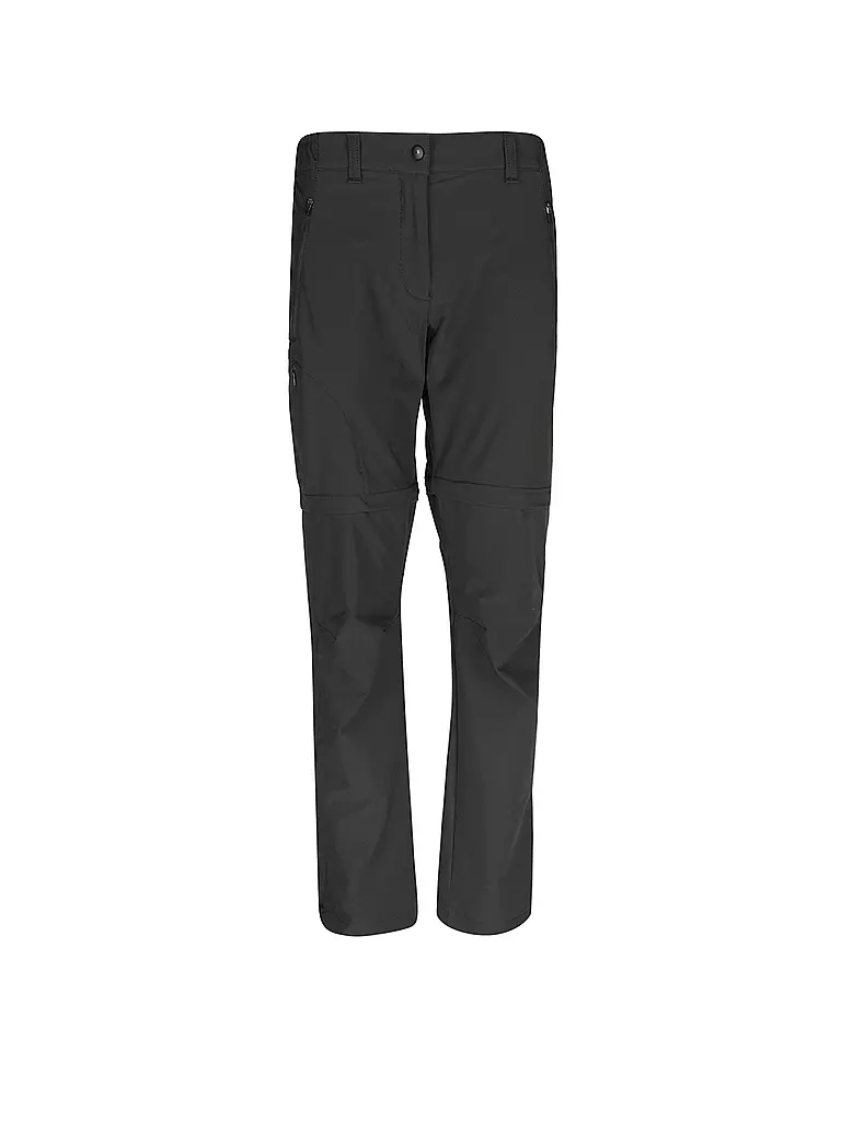 HOT | Damen Wanderhose Bavella T-Zip | grau