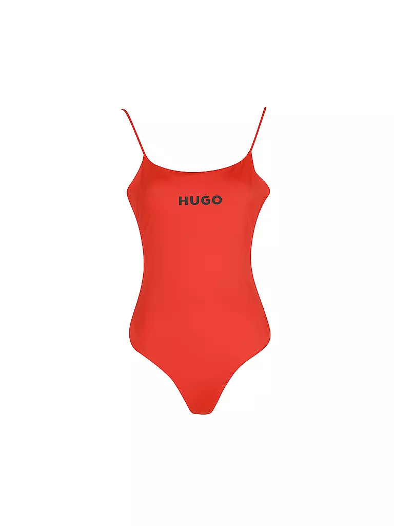 HUGO | Damen Badeanzug Pure | rot