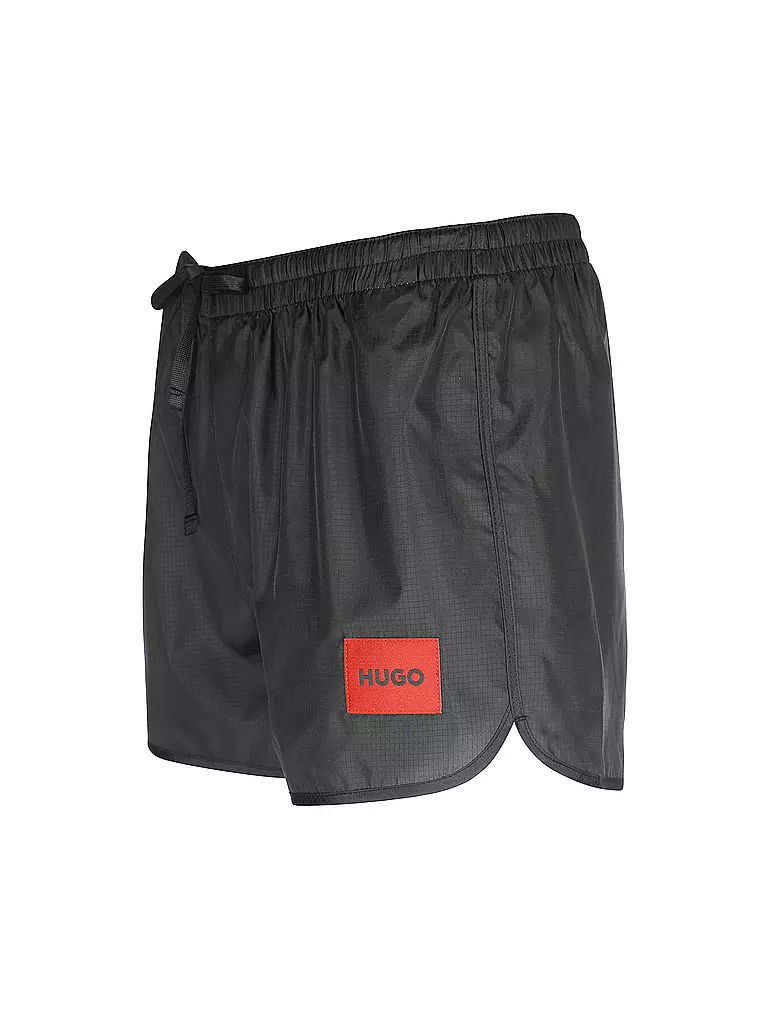 HUGO | Damen Short Red Label | schwarz