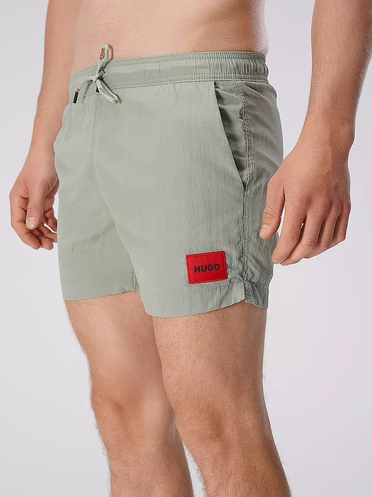 HUGO | Herren Badeshort Dominica | grau