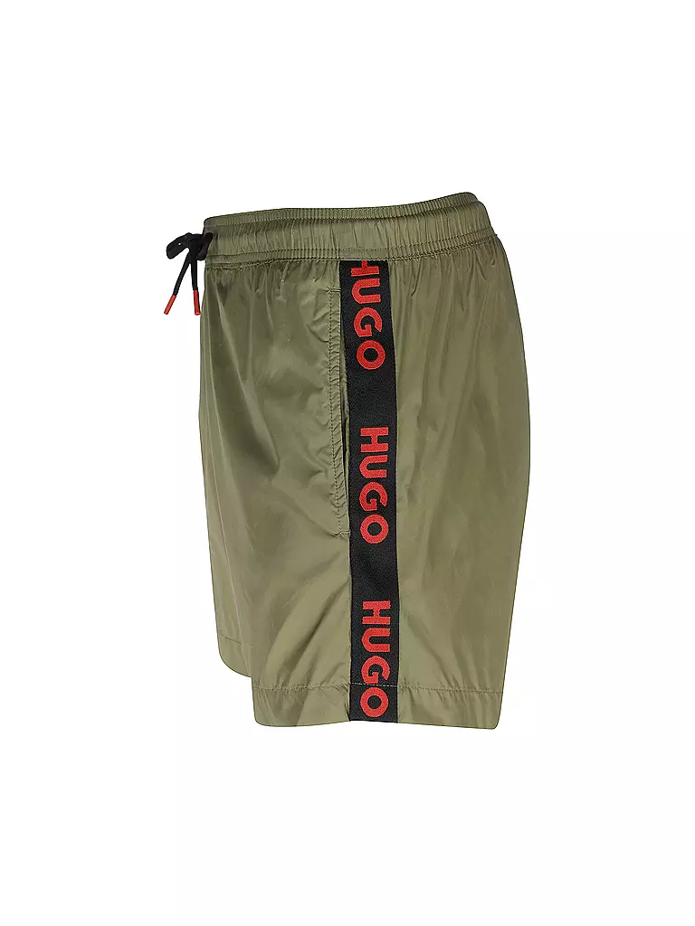 HUGO | Herren Badeshort Fab | olive