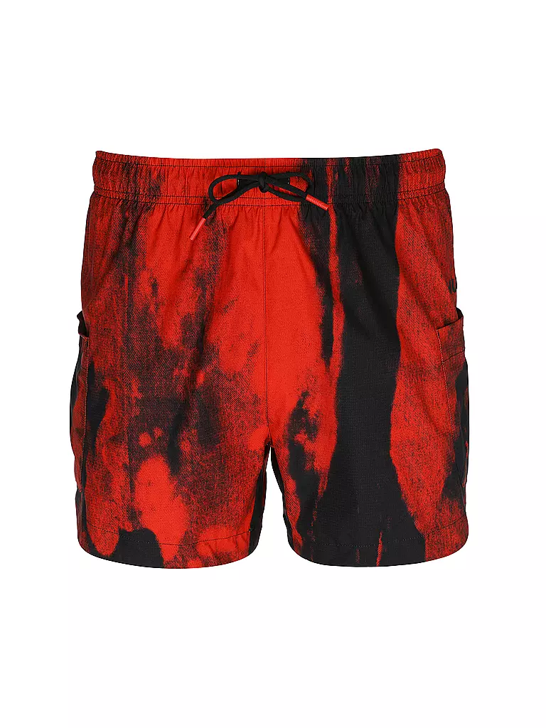 HUGO | Herren Badeshort Myst | rot