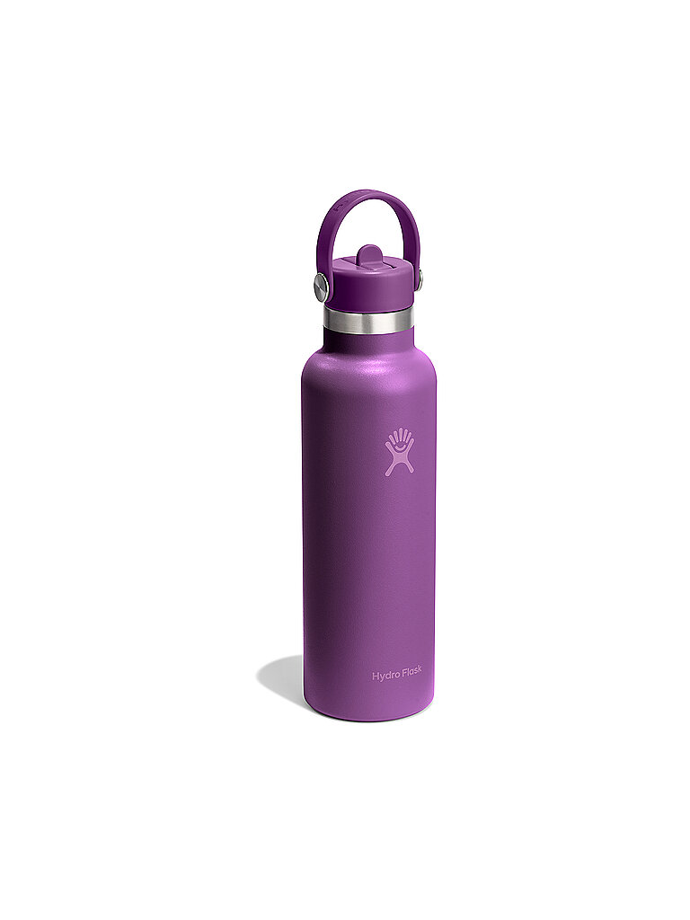HYDRO FLASK Trinkflasche Standard Flex Straw Cap 621ml dunkelrot
