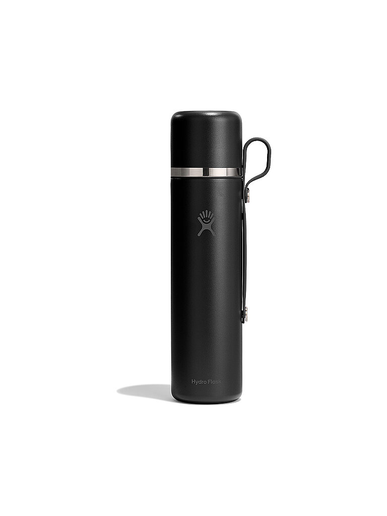HYDRO FLASK Trinkflasche Hot Flask & Cup isoliert 1065ml schwarz