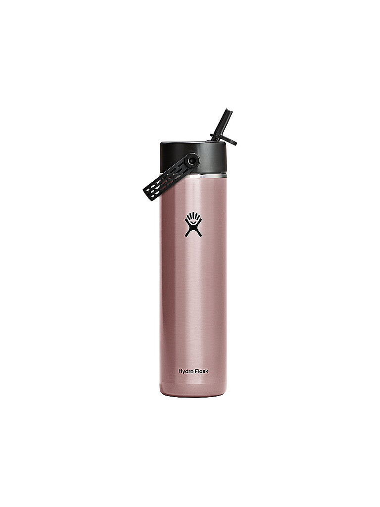 HYDRO FLASK Trinkflasche Flex Straw Cap Lightweight 710ml isoliert rosa