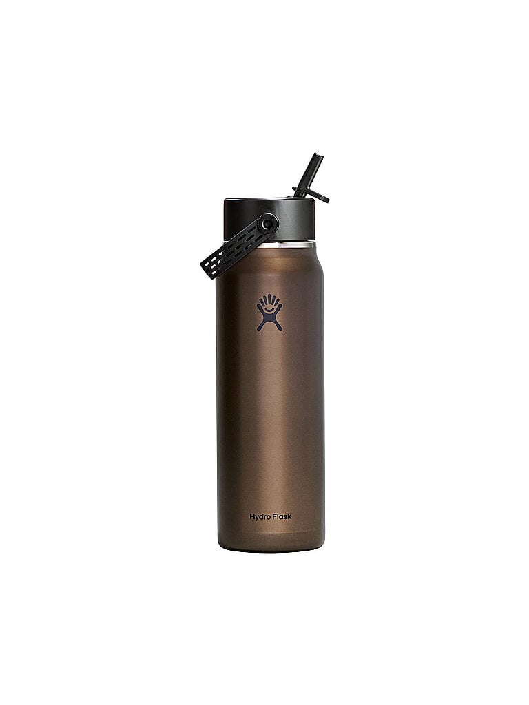 HYDRO FLASK Trinkflasche Flex Straw Cap Lightweight 946ml isoliert braun