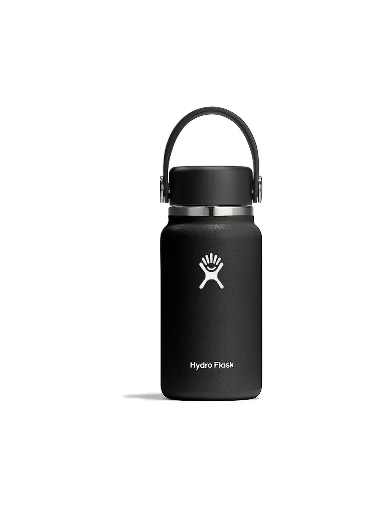 HYDRO FLASK | Trinkflasche Micro Hydro Mini 200ml | Schwarz