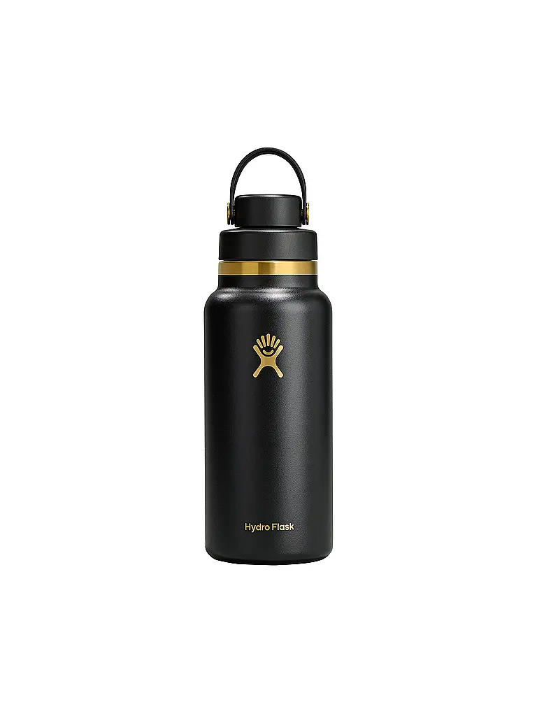 HYDRO FLASK | Trinkflasche Wide Flex Chug Cap Limited Edition 946ml | Schwarz
