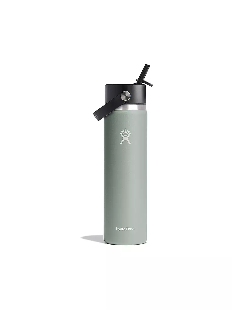 HYDRO FLASK | Trinkflasche Wide Flex Straw Cap 24 oz (710 ml) | olive