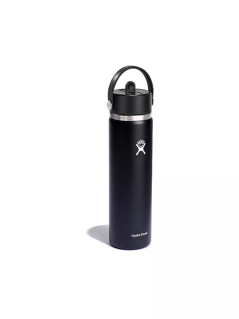 HYDRO FLASK | Trinkflasche Wide Flex Straw Cap 24 oz (710 ml) | schwarz
