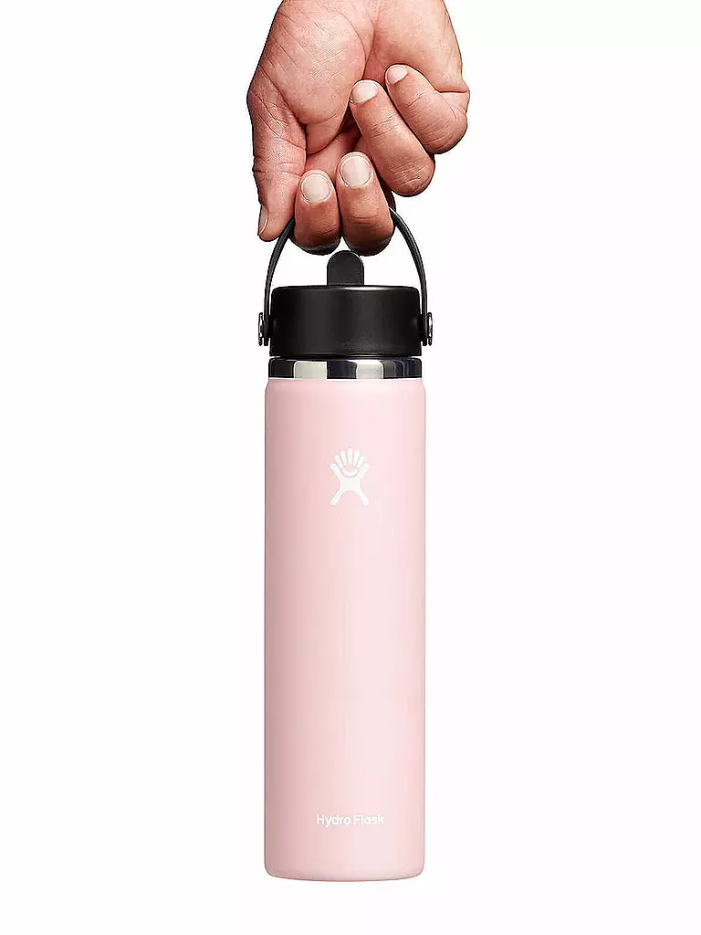 HYDRO FLASK | Trinkflasche Wide Flex Straw Cap 24 oz (710 ml) | rosa