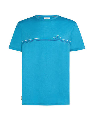 ICEBREAKER | Herren Funktionsshirt 150 Tech Lite T-Shirt Range Stripes