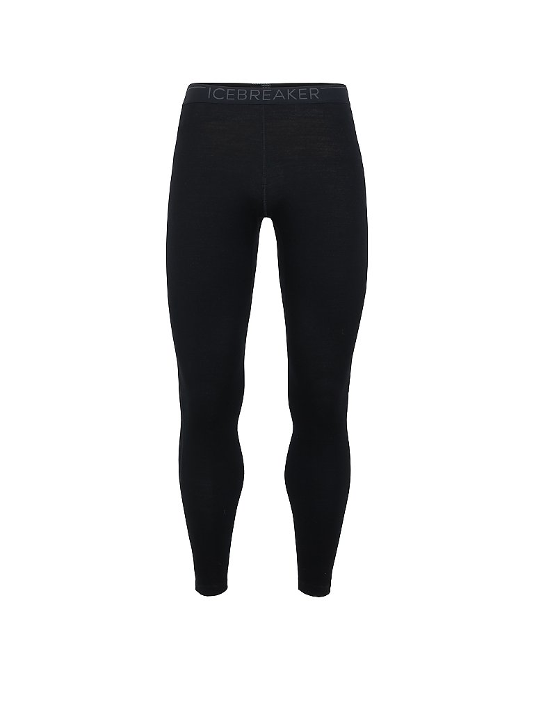 Icebreaker Legging Midweight Warm Schwarz
