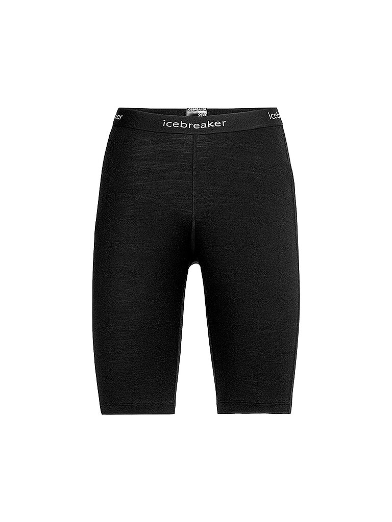 Icebreaker Shorts Oasis Merino Wool Schwarz