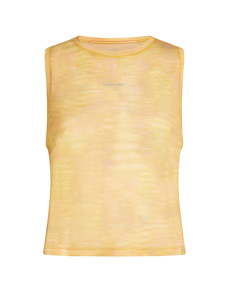 ICEBREAKER Damen Funktionstank Fusion 125 Cool gelb | L