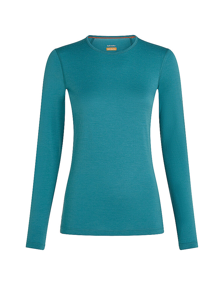 ICEBREAKER Damen Funktionsshirt Merino 200 Oasis LS petrol | M