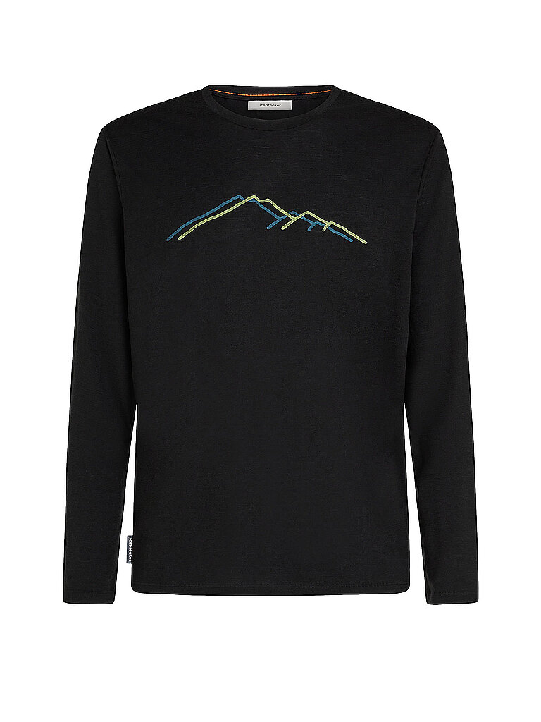 Icebreaker Base Layer Tech Lite Merino Schwarz