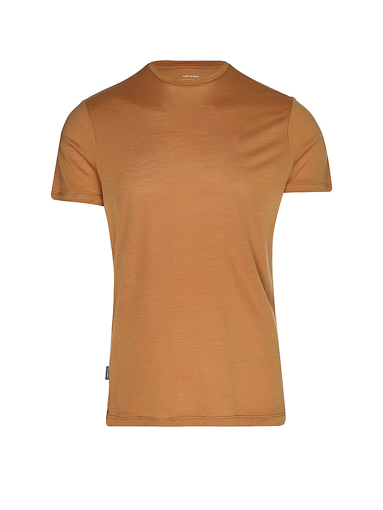 Icebreaker Funktionsshirt Sphere Cool Lite Tencel-Merino Hellbraun
