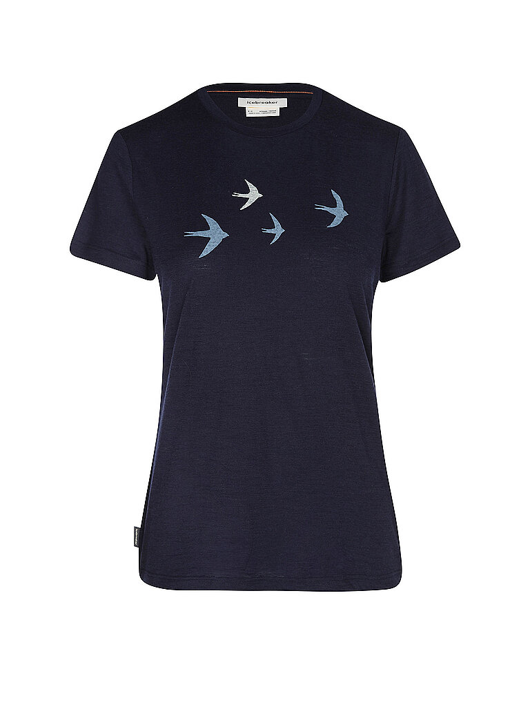 Icebreaker Funktionsshirt Merino Tech Lite Merino Dunkelblau