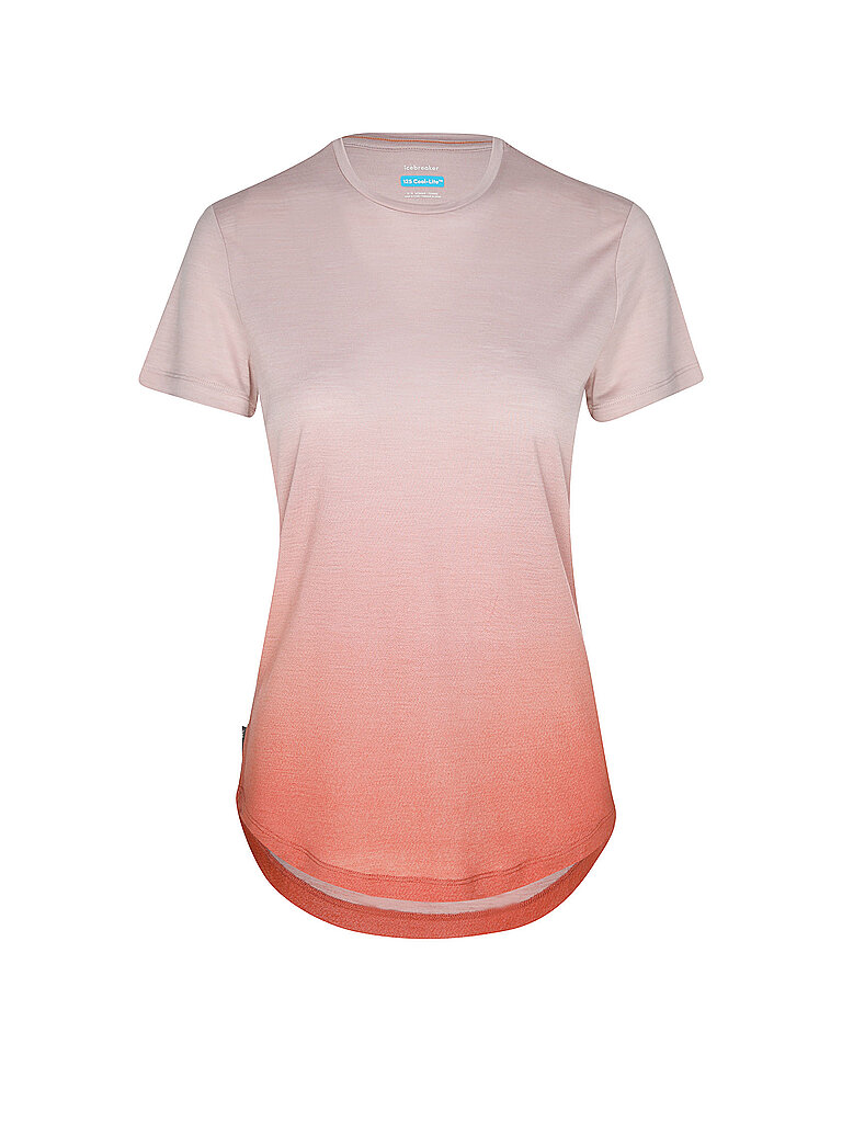 Icebreaker Funktionsshirt Kurzarm Merino Blend 125 Cool-Lite™ Sphere Rosa