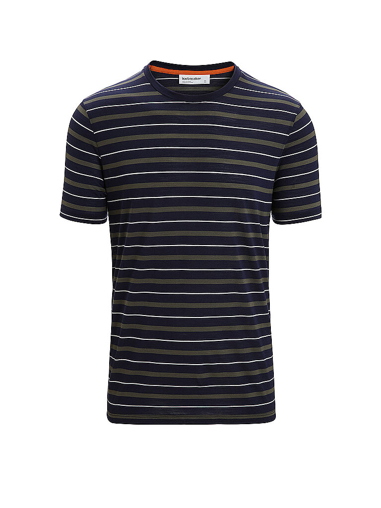 Icebreaker Wace Stipe Merino Kurzarm-t-shirt